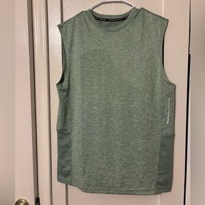 Russell Athletic Green Tank Top Sleeveless Design